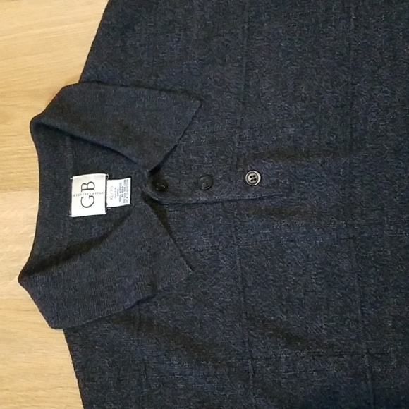 Geoffrey Beene gray long sleeve pullover sweater mens XL EUC - Picture 4 of 8